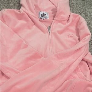 Juicy Couture Light Pink Velour Jacket
